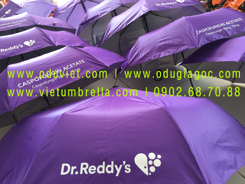 xưởng sản xuất ô dù cầm tay in logo quảng cáo
